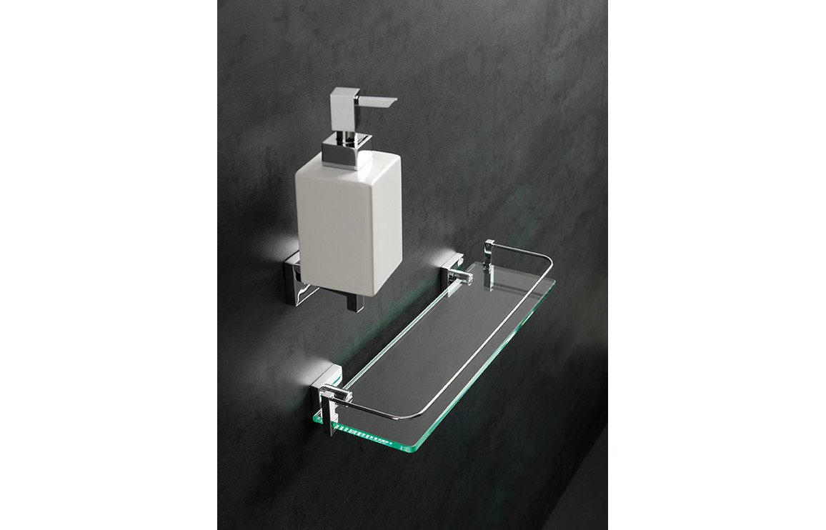 Citrine 40cm Glass Shelf - Image 2