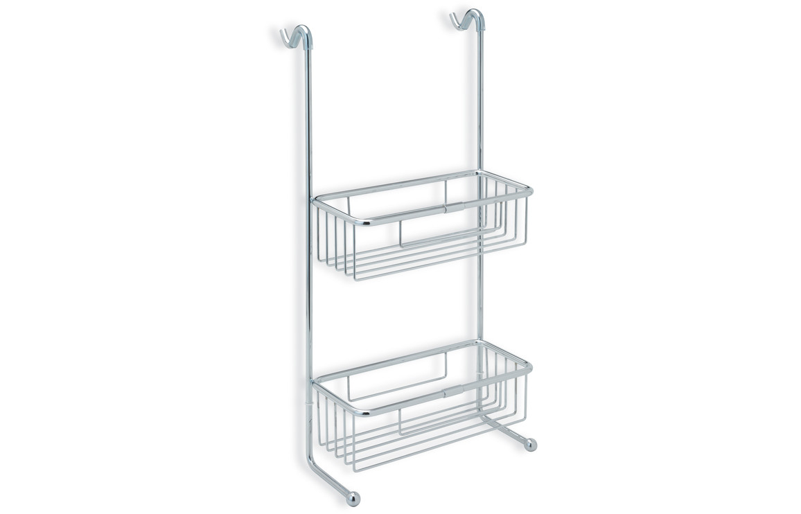 Dolomite 2-Tier Shower Caddy - Chrome
