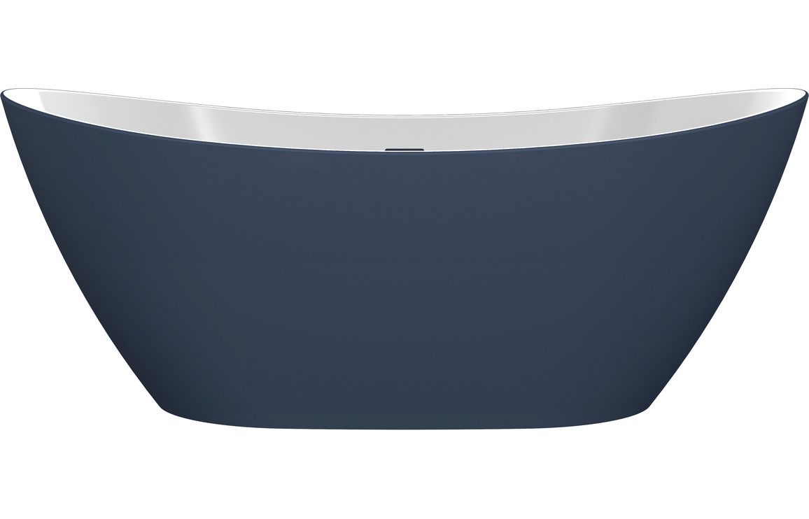 Earn Freestanding 1700x780x690mm Bath - Matt Blue