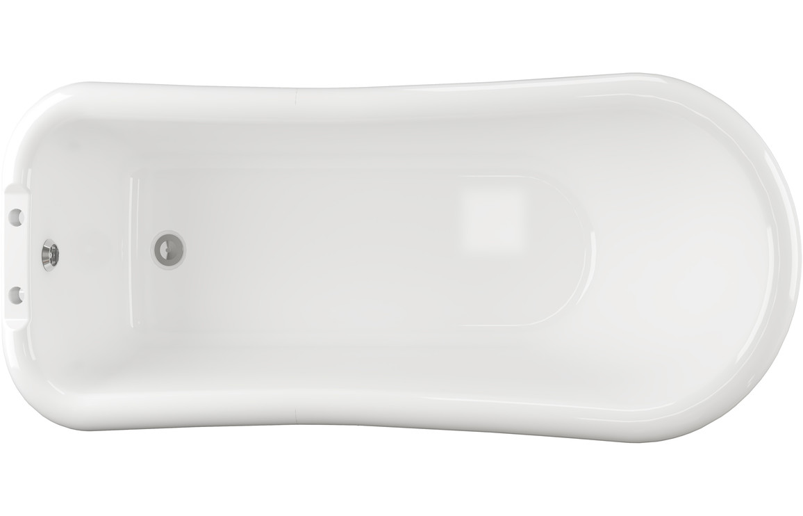 Tay Freestanding 1530x670x760mm 2TH Bath w/Feet - Image 3