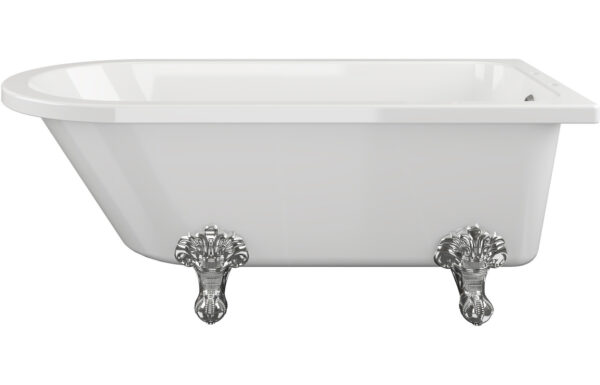Rannoch Freestanding 1500x750x650mm 2TH Corner Bath w/Feet
