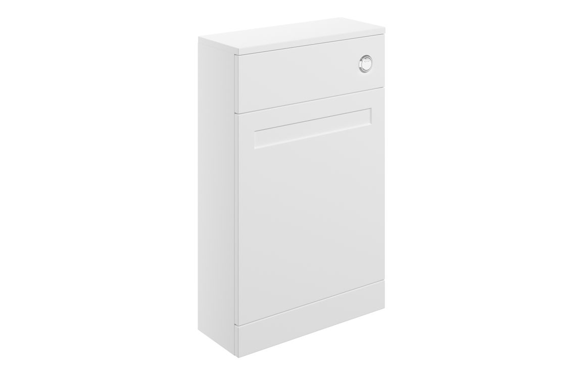 Maine 500mm Floor Standing WC Unit - Matt White