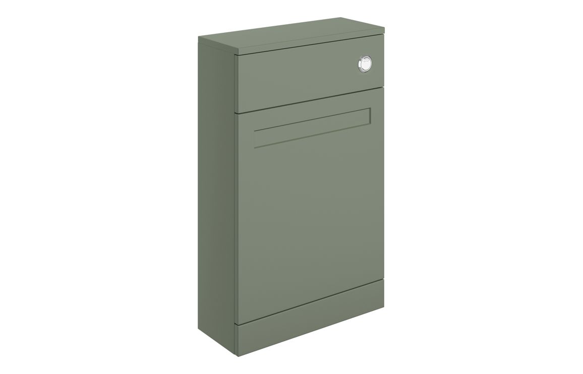 Maine 500mm Floor Standing WC Unit - Matt Reed Green