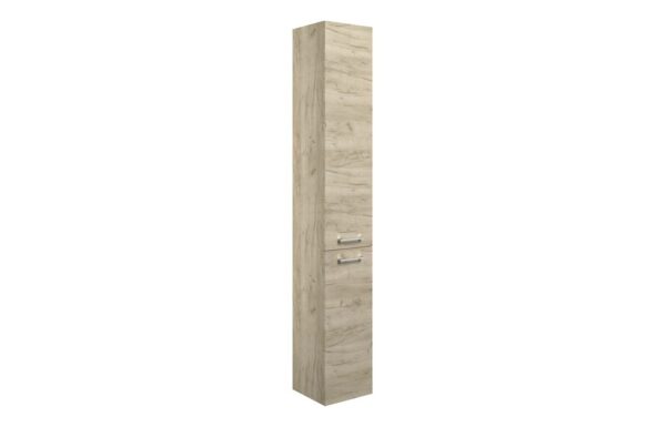Vermont 350mm Floor Standing 2 Door Tall Unit - Oak