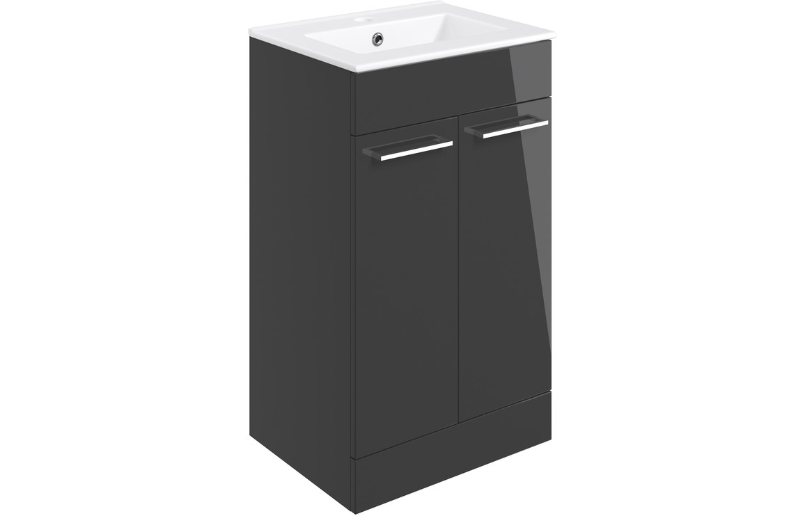 Iowa 510mm F/S Furniture Pack - Anthracite Gloss w/Black Finishes - Image 3
