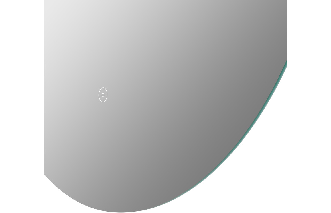 Rhu 600mm Round Back-Lit LED Mirror - Image 2
