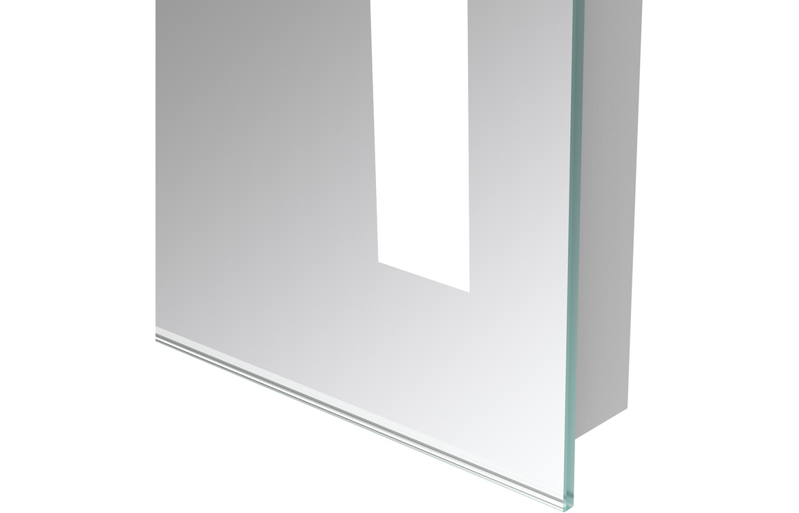 Kintore 600x800mm Rectangle Front-Lit LED Mirror - Image 2
