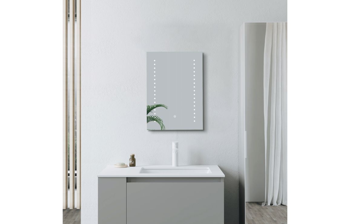 Abernethy 500x700mm Rectangle Front-Lit LED Mirror - Image 2