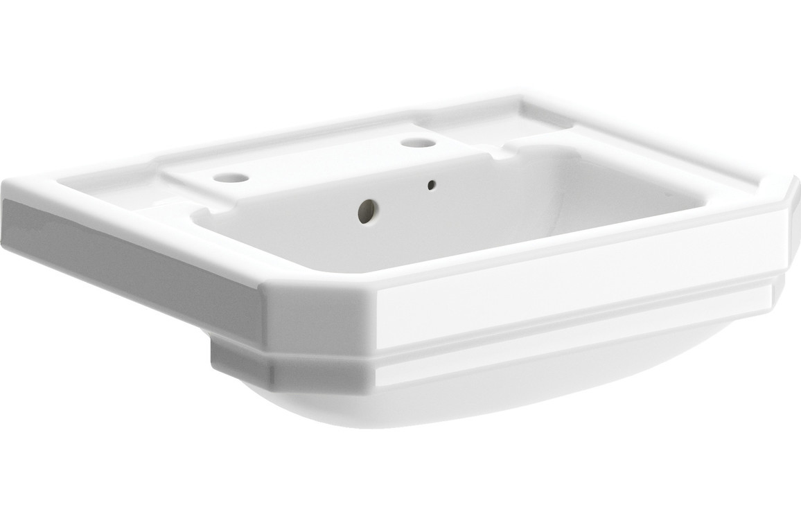 Lair 495x445mm 2TH Semi Recessed Basin