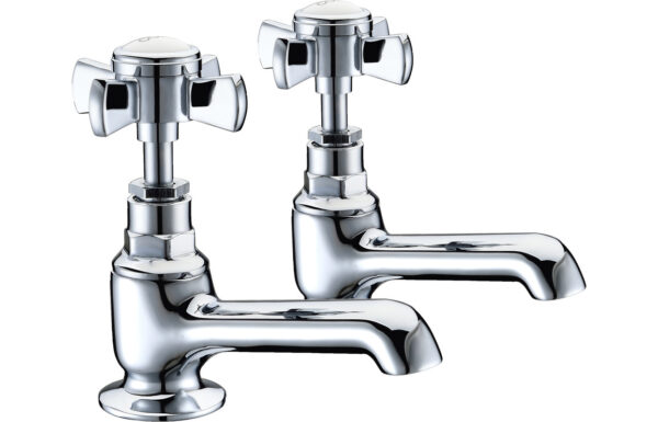Derna Bath Taps - Chrome
