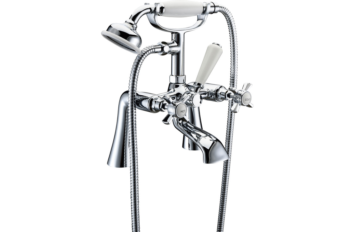 Derna Bath/Shower Mixer - Chrome