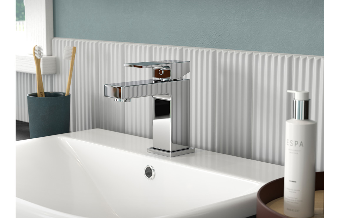 Keila Basin Mixer & Waste - Chrome - Image 3