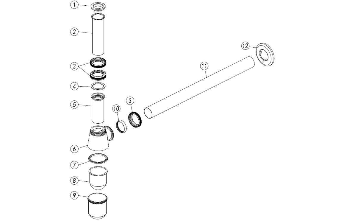 Bottle Trap - Brushed Bronze - Image 2