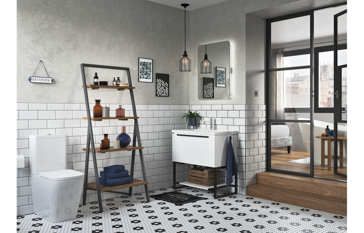 Donich Rimless Close Coupled Fully Shrouded Comfort Height WC & Soft Close Seat - Image 4