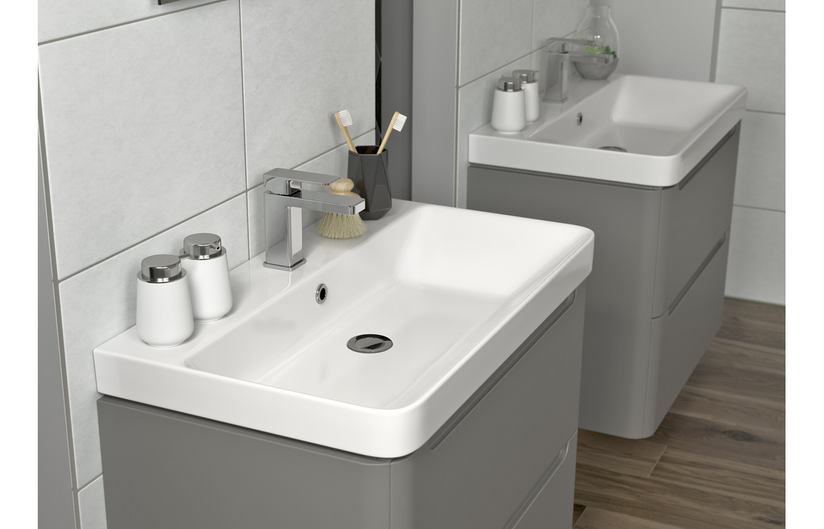 Dallas 550mm Floor Standing WC Unit - Matt Grey - Image 3