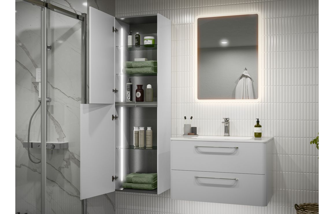 San Diego 506mm WC Unit - White Gloss - Image 4