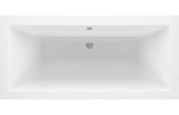 Blair Square Double End 1700x700x550mm 0TH Bath w/Legs