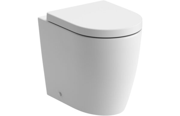 Alder Rimless Back To Wall WC & Soft Close Seat