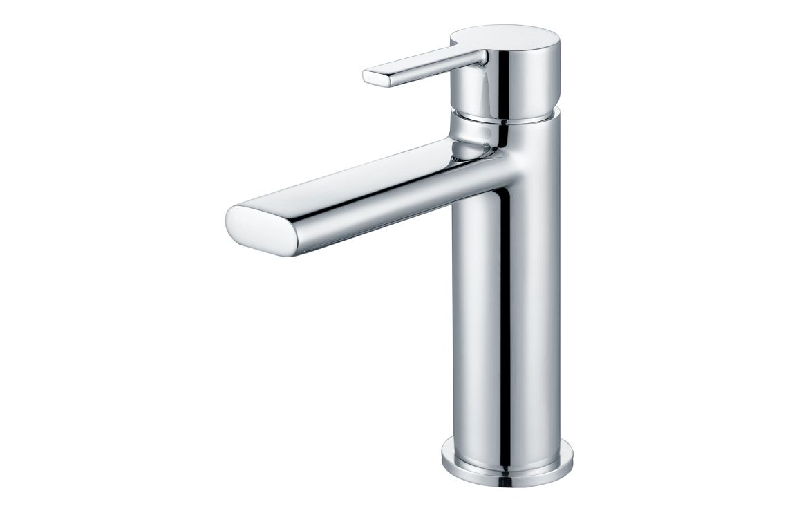 Chrome bathroom tap