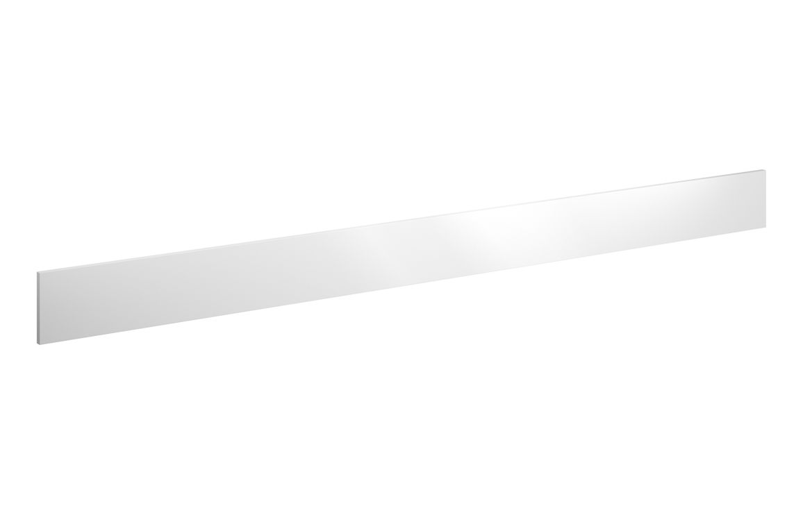 Kentucky 2400mm Plinth - White Gloss