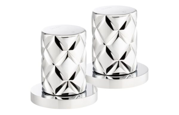 Abode Kite Deck Mounted Panel Valves - Chrome