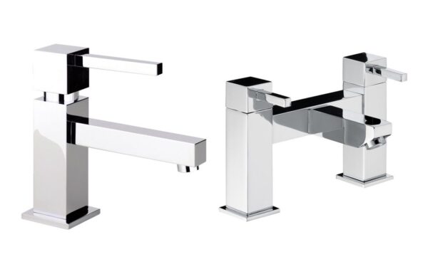Abode Zeal Pack Offer 1 (Basin Mixer & Bath Filler) - Chrome