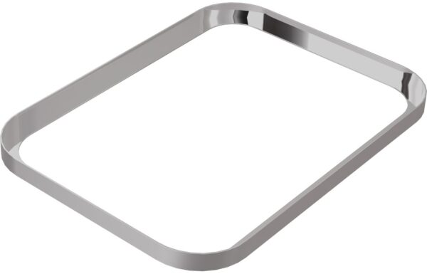 Abode Cava Tablet Basin Plinth - Chrome