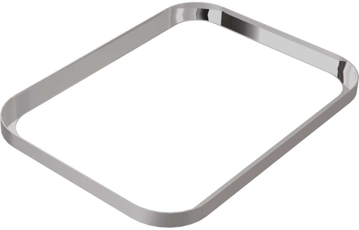 Abode Tableau/Cava Shelf & Tablet Basin Set - Chalk White w/Chrome Finishes - Image 7