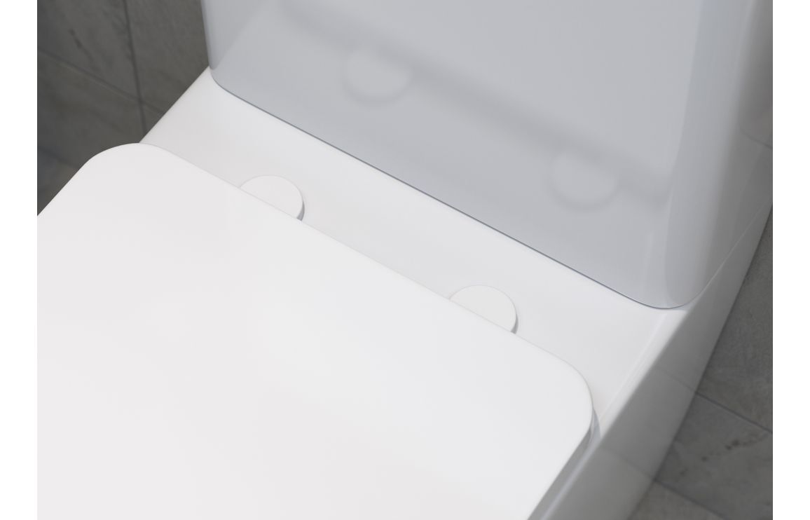 Toilet Seat Cover Caps - White - Image 2