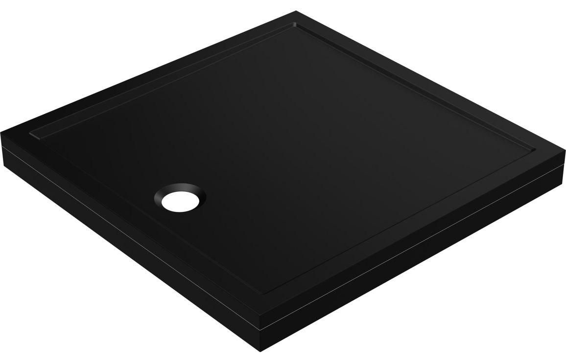 Tray Riser Set for 40mm Low Profile Rectangular (1000-1200mm) - Matt Black - Image 2