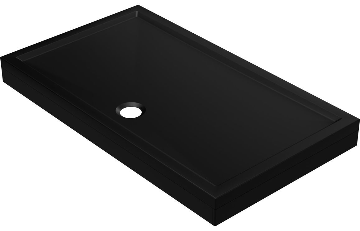 Tray Riser Set for 40mm Low Profile Rectangular (1400-1700mm) - Matt Black - Image 2