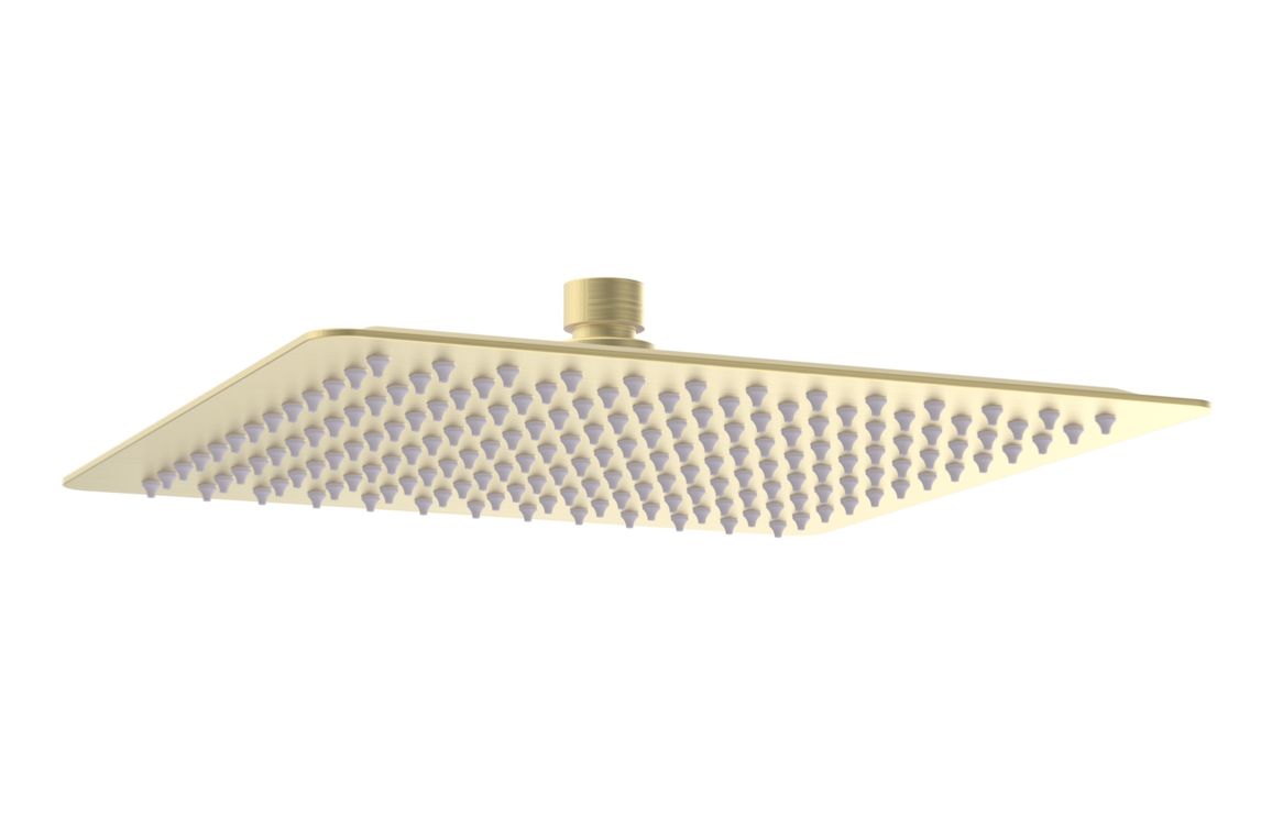 Sagittarius Square Shower Valve & Kit Pack 1 - Brushed Brass - Image 3