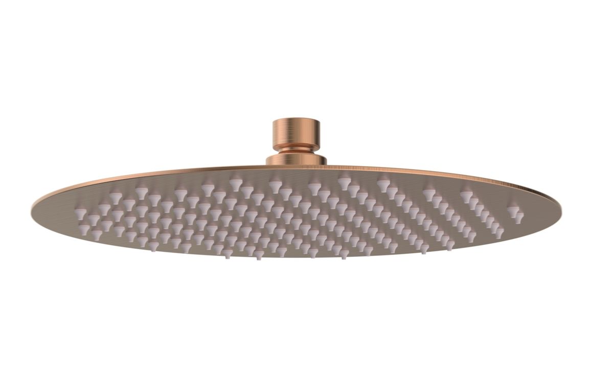 Aquila Round Shower Valve & Kit Pack 4 - Brushed Bronze - Image 4