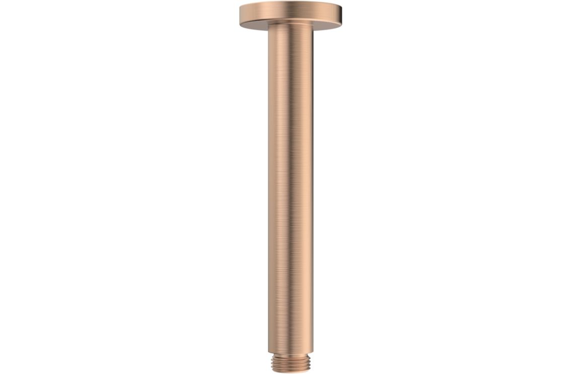 Aquila 180mm Round Ceiling Arm - Brushed Bronze