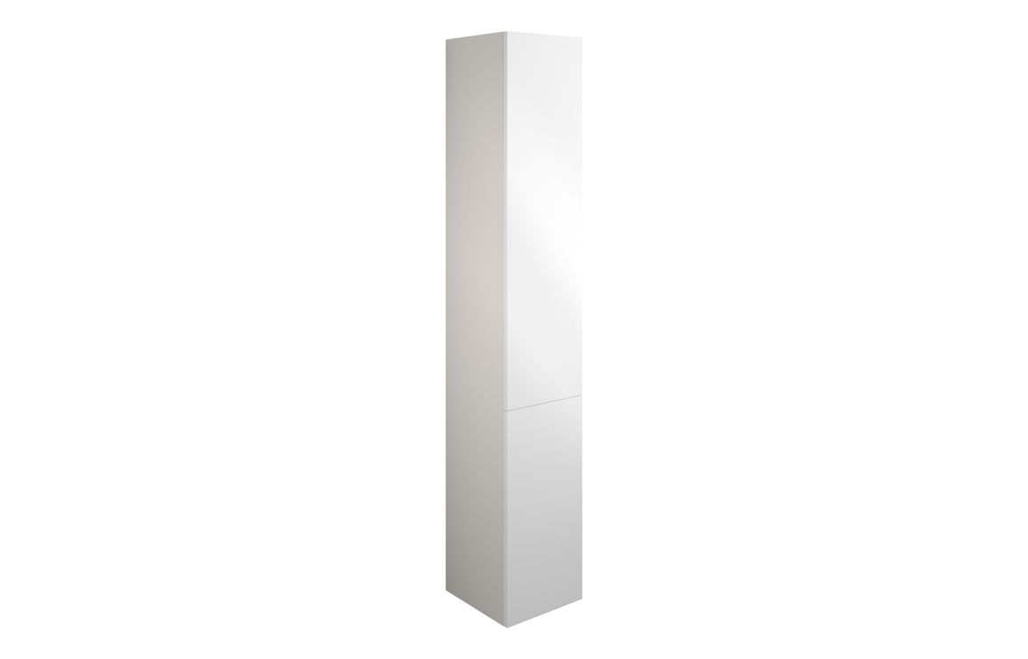 Nevada 300mm Tall Unit - White Gloss (Grey Cab)