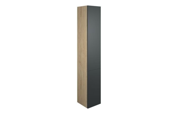 Nevada 300mm Tall Unit - Matt Graphite Grey (Oak Cab)