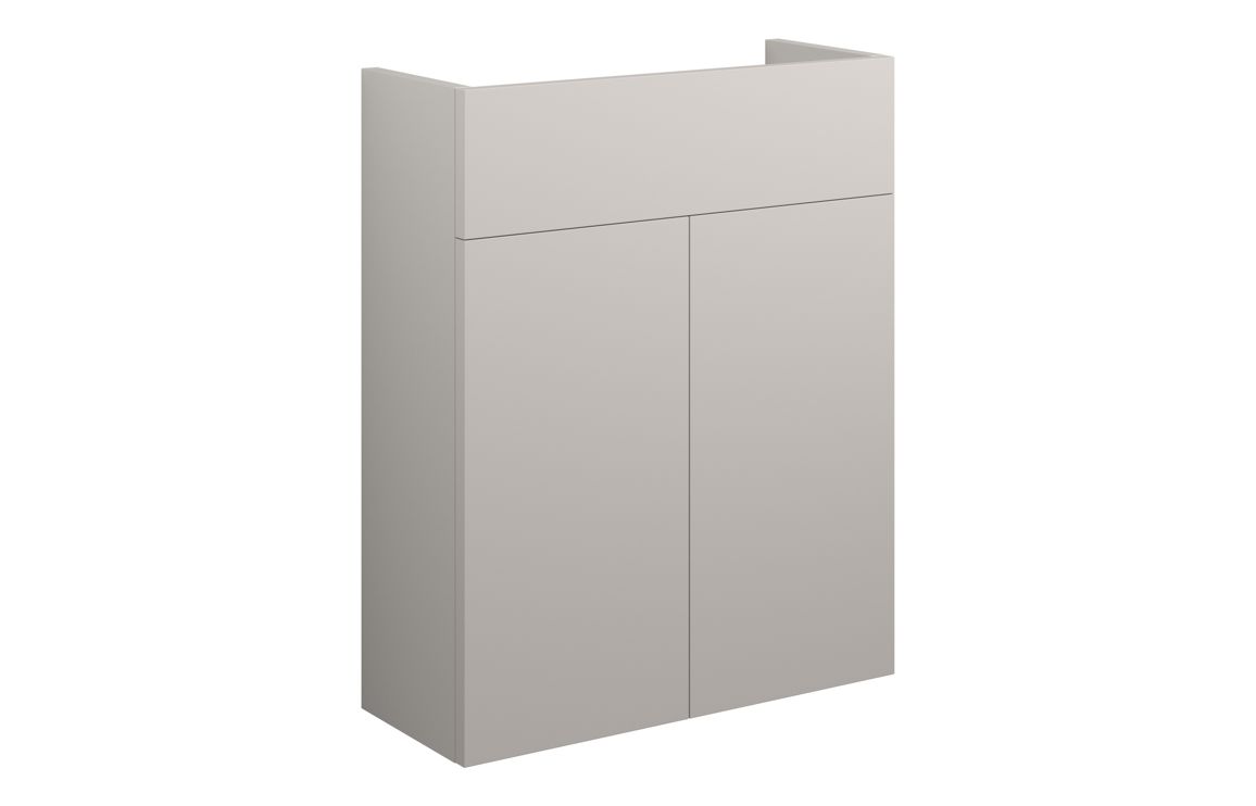 Nevada 500mm Slim Basin Unit - Matt Dove Grey (Grey Cab)