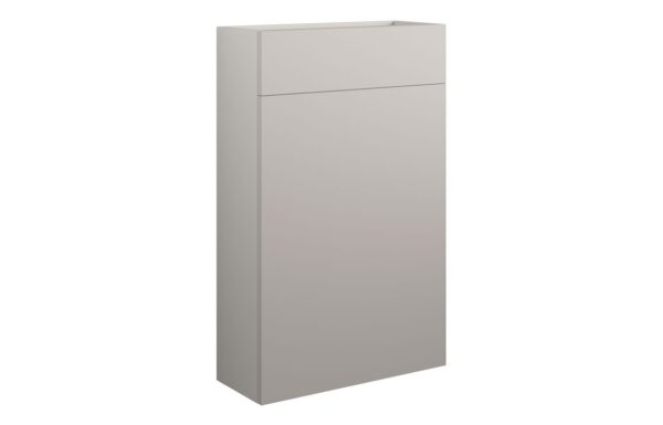 Nevada 500mm Slim WC Unit - Matt Dove Grey (Grey Cab)