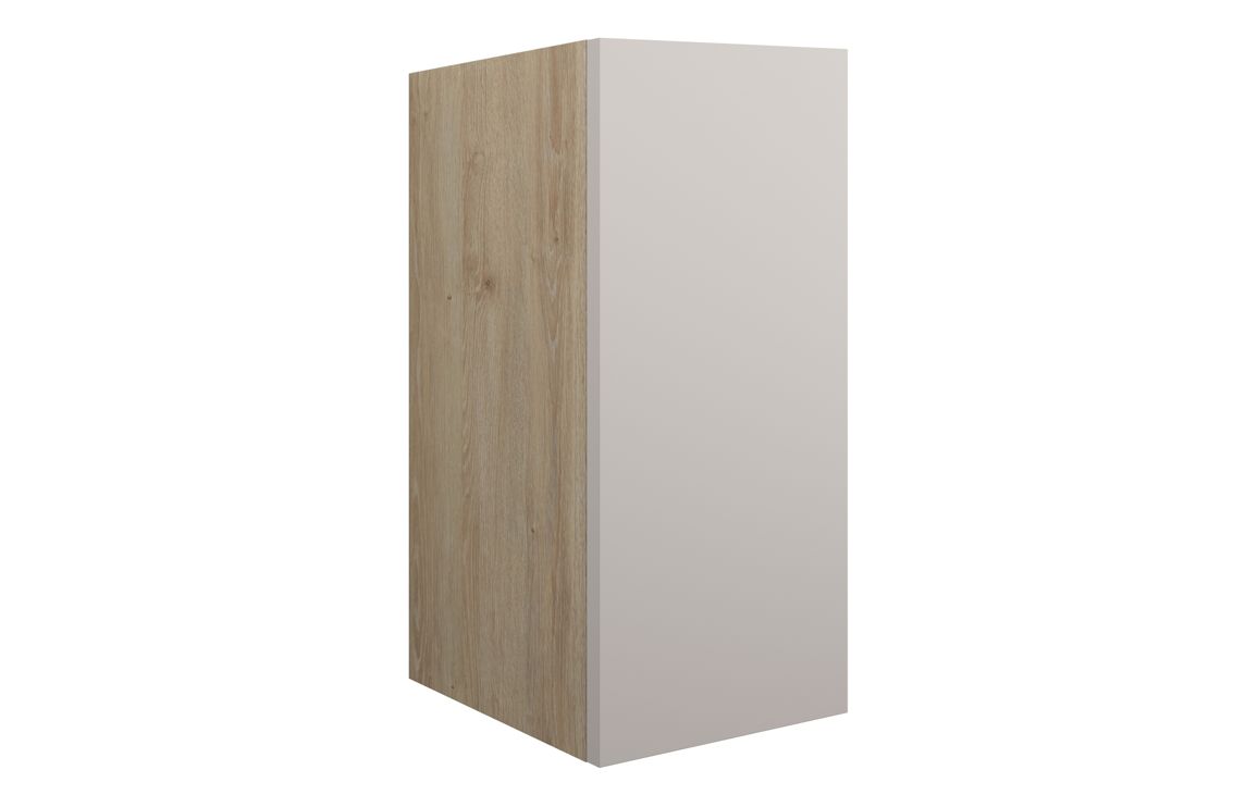 Nevada 300mm Standard Base Unit - Matt Dove Grey (Oak Cab)