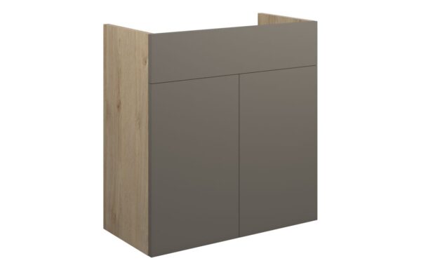 Nevada 600mm Standard Basin Unit - Matt Stone (Oak Cab)