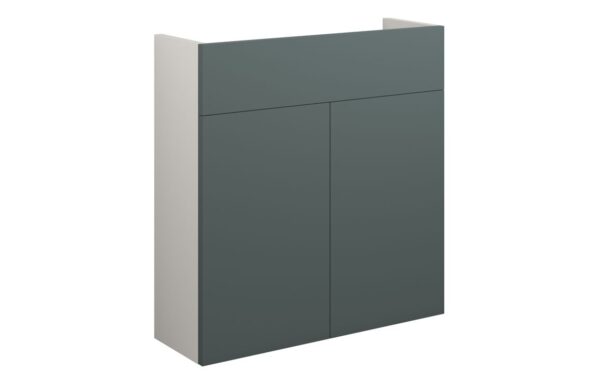 Nevada 600mm Slim Basin Unit - Matt Green (Grey Cab)