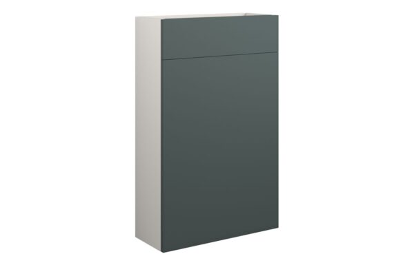 Nevada 500mm Slim WC Unit - Matt Green (Grey Cab)