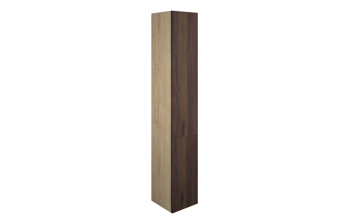 Nevada 300mm Tall Unit - Warm Walnut (Oak Cab)