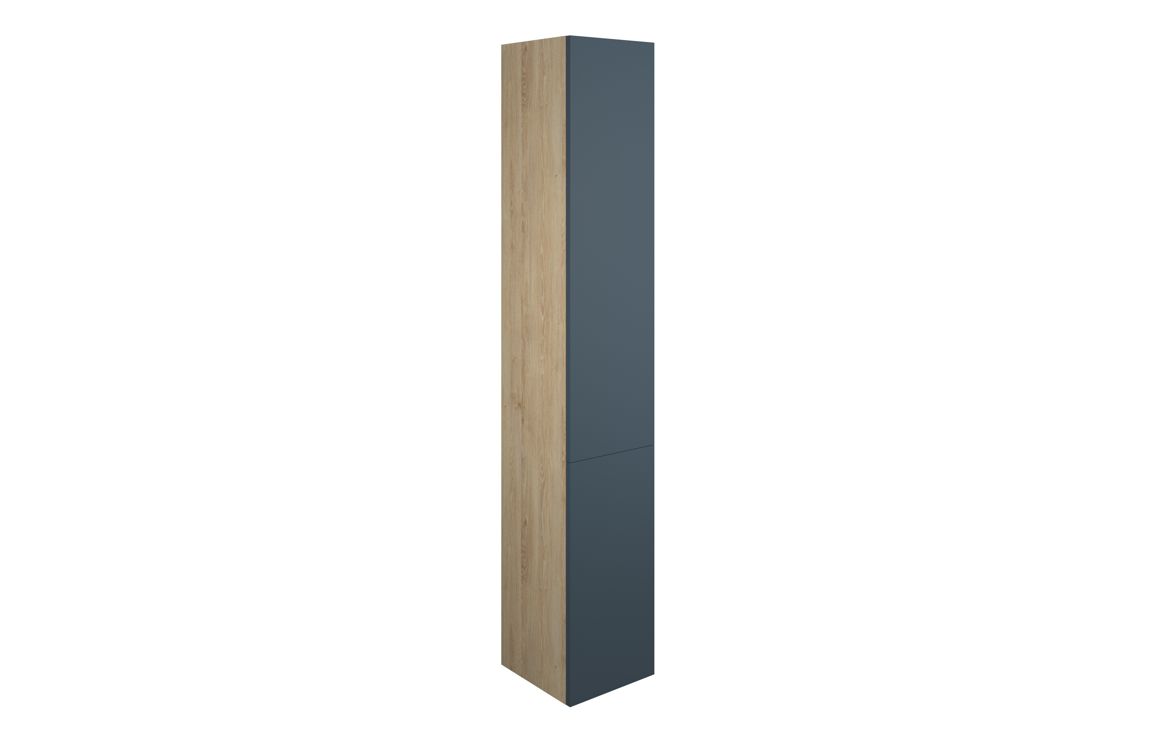 Nevada 300mm Tall Unit - Matt Arley Blue (Oak Cab)