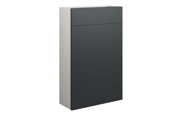 Kentucky 500mm Slim WC Unit - Matt Graphite Grey (Grey Cab)