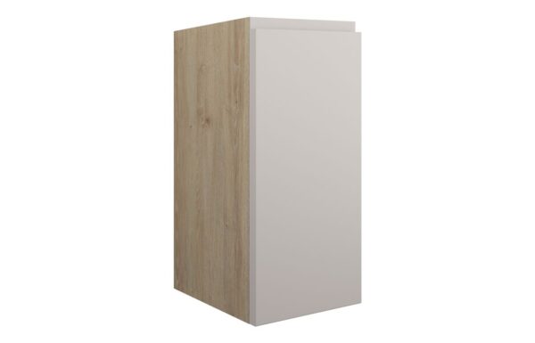 Kentucky 300mm Standard Base Unit - Matt Dove Grey (Oak Cab)
