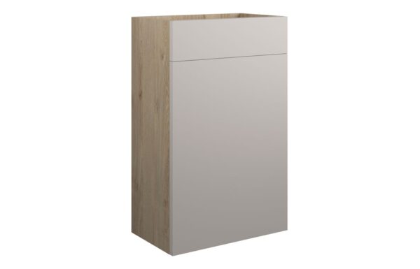 Kentucky 500mm Standard WC Unit - Matt Dove Grey (Oak Cab)