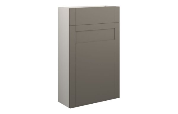 Arizona 500mm Slim WC Unit - Matt Stone (Grey Cab)