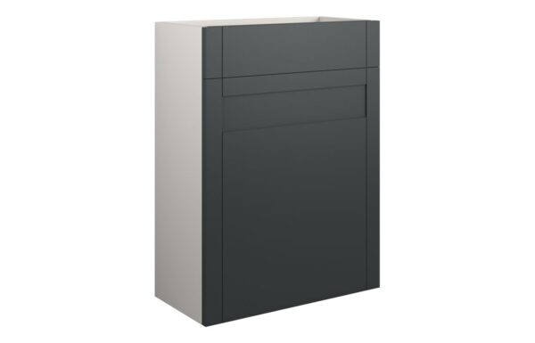 Arizona 600mm Standard WC Unit - Matt Graphite Grey (Grey Cab)
