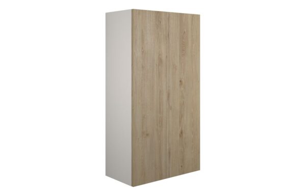 Nevada 600mm Standard 2 Door Storage Unit - Havana Oak (Grey Cab)
